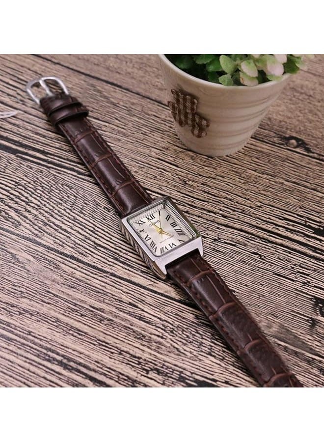 CASIO Women's Leather Analog Wrist Watch LTP-V007L-9BUDF - 22 mm - Brown - Image 3