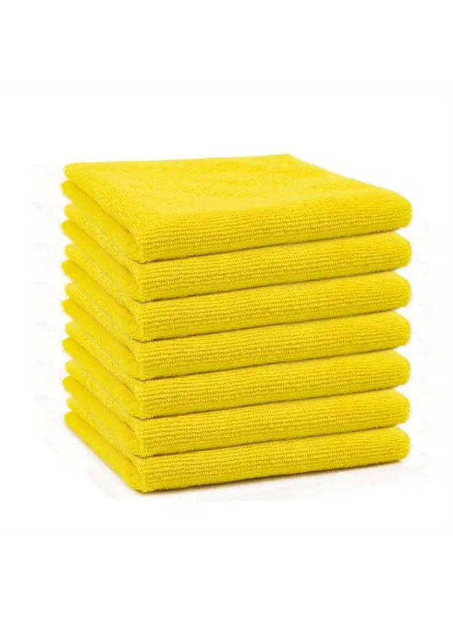Microfiber Kitchen Cleaning Cloth 30x30cm 1 Pack Random Color Polyester Multipurpose Towel For Home And Car - Image 2