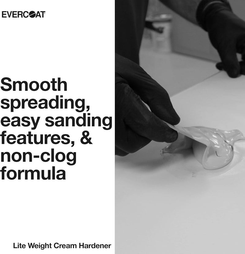 Evercoat Lite Weight Body Filler - Clog-Free Body Filler for Aluminum, Fiberglass & More - 25.36 Fl Oz - Image 2