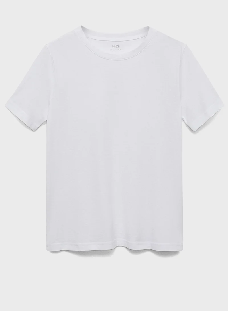 مانجو Crew Neck T-Shirt