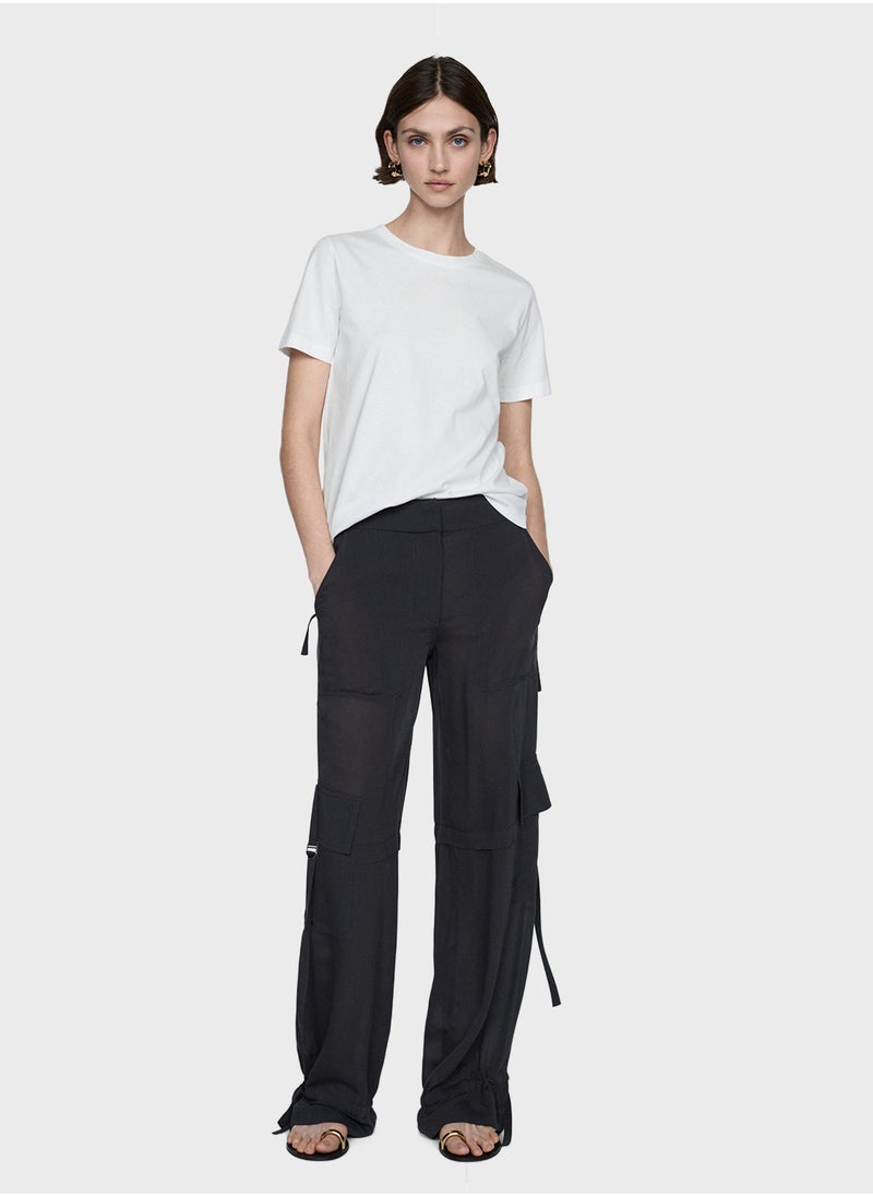 MANGO - Crew Neck T-Shirt - Image 1