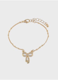 Ginger Bow Charm Bracelet  - Image 1