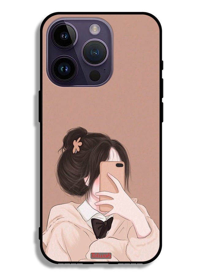 Tolwak Apple iPhone 14 Pro Protective Case Making Selfie - Image 2