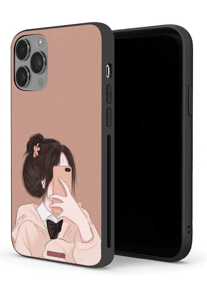 Tolwak Apple iPhone 14 Pro Protective Case Making Selfie - Image 1