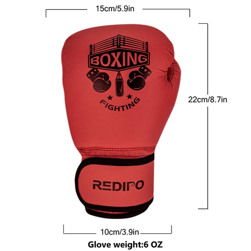 Redipo Kids Boxing Gloves, Sponge Foam Training Sparring Gloves Thai Kick Boxing for Kid and Youth, Suitable for Boys and Girls Age 3 to 9 Years - Image 3