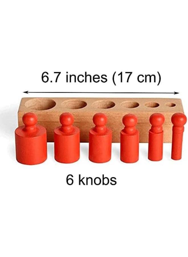 BOHS Montessori Button Cylinder Educational Toy - Image 3