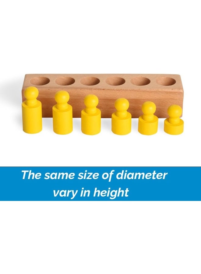 BOHS Montessori Button Cylinder Educational Toy - Image 4