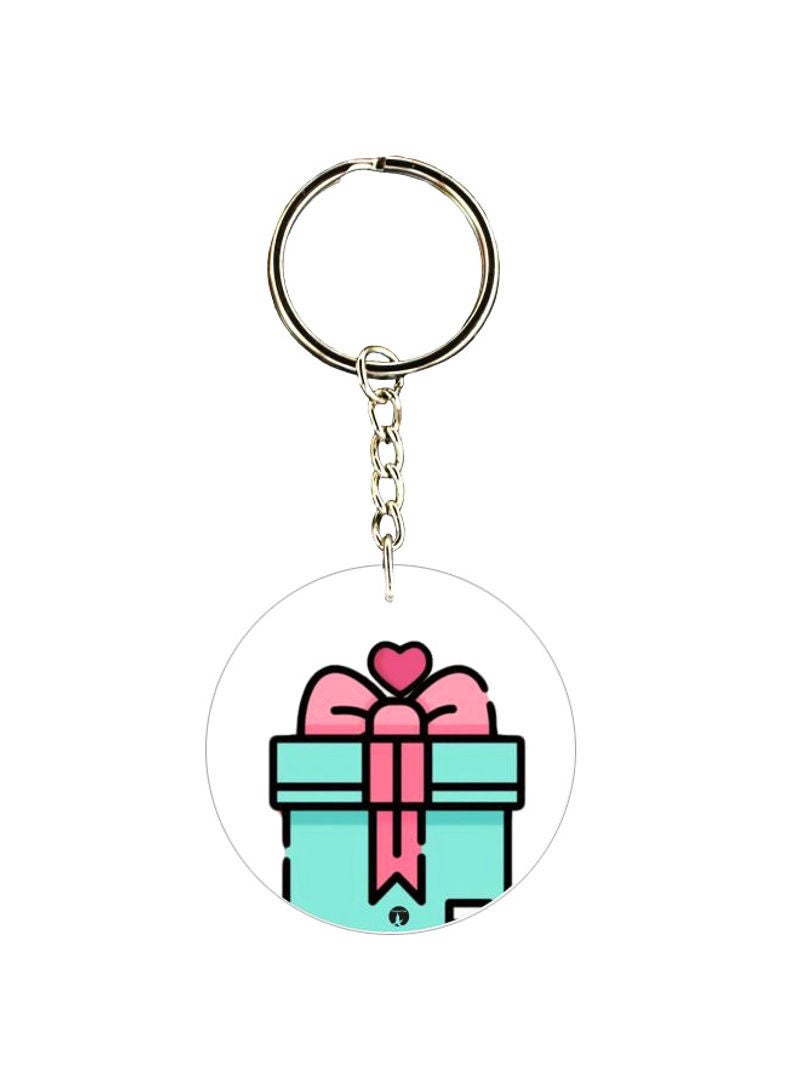 RKN Gift Pack Printed Double Sided Keychain