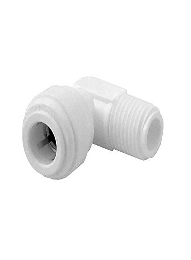 AQUALIQUID RO Spares Plastic 1/4 Inch Male Thread to 3/8 Inch Quick Connect Elbow Connector 1/4"x3/8" for RO Water Purifier Tube Fitting (3/8 bowl elbow-6Pcs) - Image 3