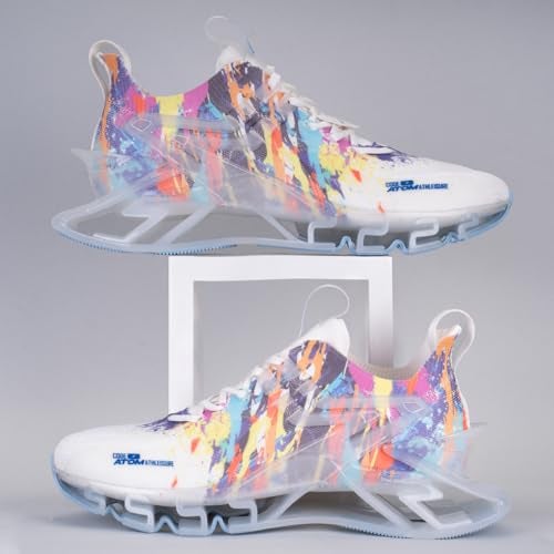 ATOM Men's Phantom Multicolor Sneakers|Stylish & Comfortable Casual Sneakers With Breathable Air Mesh|All-Day Comfort, 6 UK - Image 4
