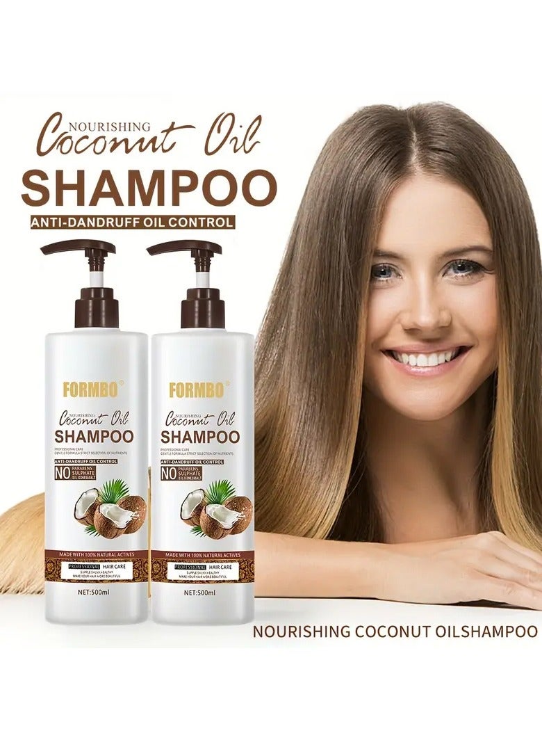 DubaiGallery Coconut Shampoo, Coconut Oil Shampoo 500ML - Image 3