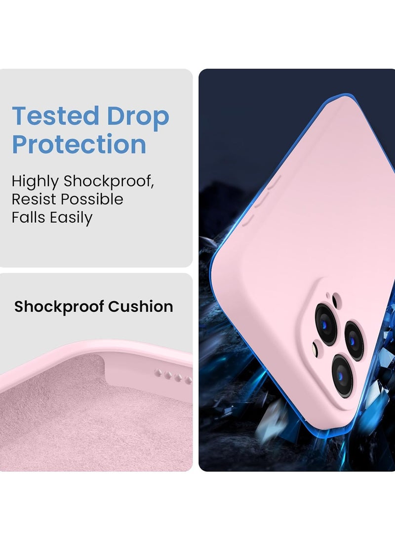 TEAM LUXURY Specially designed for iPhone 15 Pro, silicone upgraded [camera protection] phone case strap, soft and scratch resistant ultra-fine fiber lining inside, 6.1 inches  - Image 4