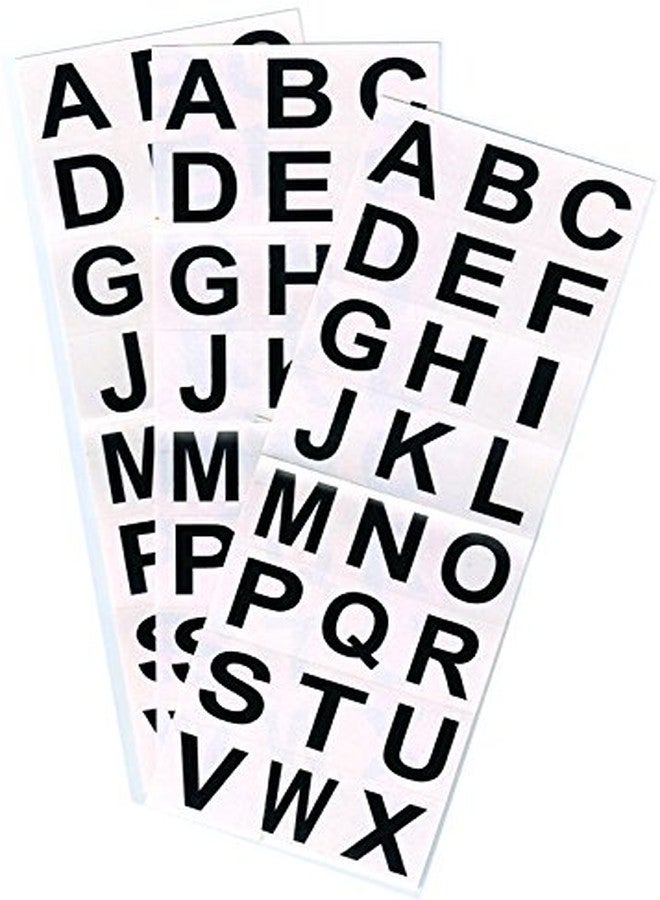 إمبرينت ملصقات حروف أبجدية متعددة الاستخدامات من إمبرينت، ورقية، للمنزل والمكتب، 108 أرقام، عبوة من قطعة واحدة - Image 1