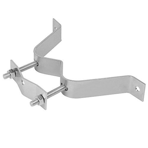 Skywalker 3 HeavyDuty Double Wall Mount Pair for TV Antenna Mast with 2 Brackets Lag Bolts