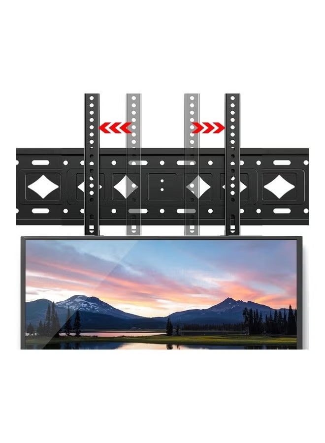 VITION حامل تلفاز جداري T53 لشاشات 32 إلى 70 بوصة سهل التركيز باللون الأسود - Image 3