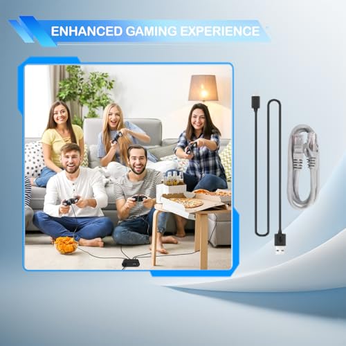 Zunate JB Tool USB Adapter for FW 9.0-11.0 System, One Key PPPwn Dongle with Ethernet Type C Cable, One Key JB Tool Mod Kit Game Accessories, GoldHEN for Homebrew Enabler for Slim - Image 4