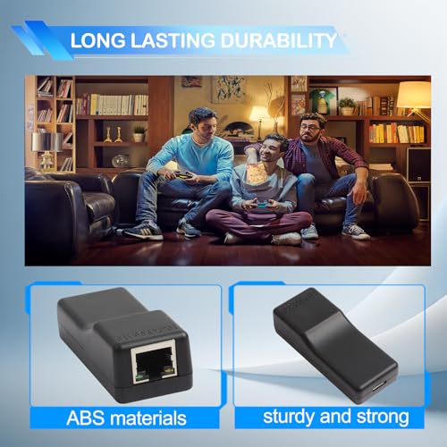 Zunate JB Tool USB Adapter for FW 9.0-11.0 System, One Key PPPwn Dongle with Ethernet Type C Cable, One Key JB Tool Mod Kit Game Accessories, GoldHEN for Homebrew Enabler for Slim - Image 5