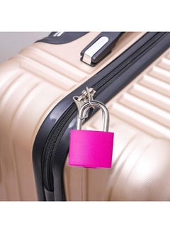 Premify 6 Pieces Multicolor Suitcase Small Luggage Locks With Keys, Metal Padlocks For Outdoor Travel Suitcase Baggage Backpacks School Gym Lockers Computer Bags Filing Cabinets Toolbox  - Image 3