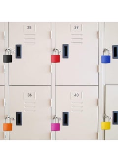 Premify 6 Pieces Multicolor Suitcase Small Luggage Locks With Keys, Metal Padlocks For Outdoor Travel Suitcase Baggage Backpacks School Gym Lockers Computer Bags Filing Cabinets Toolbox  - Image 4