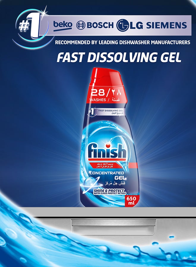 Finish All In 1 Max Concentrated Power Gel, 650ml Multicolor - Image 2