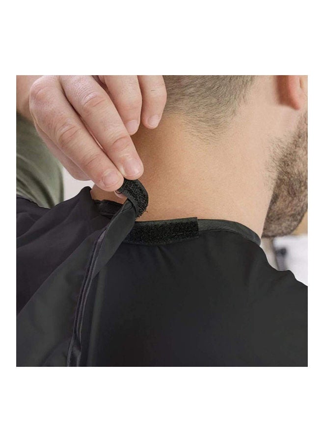 نيبمينينت مريلة حلاقة اللّحية مع 4 أكواب شفط وحقيبة تخزين أسود - Image 2