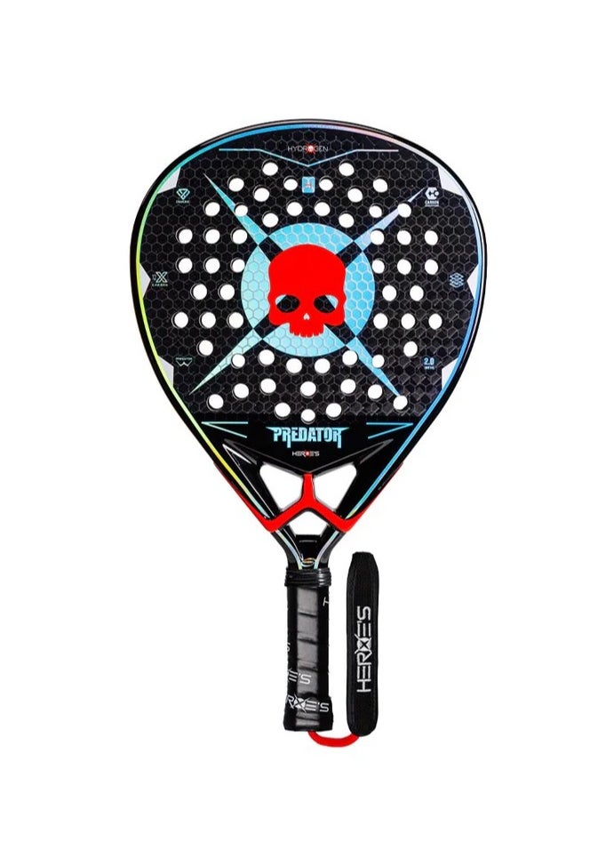 Heroes PREDATOR LTD HYDROGEN PADEL TENNIS RACKET (rossa)  - Image 1