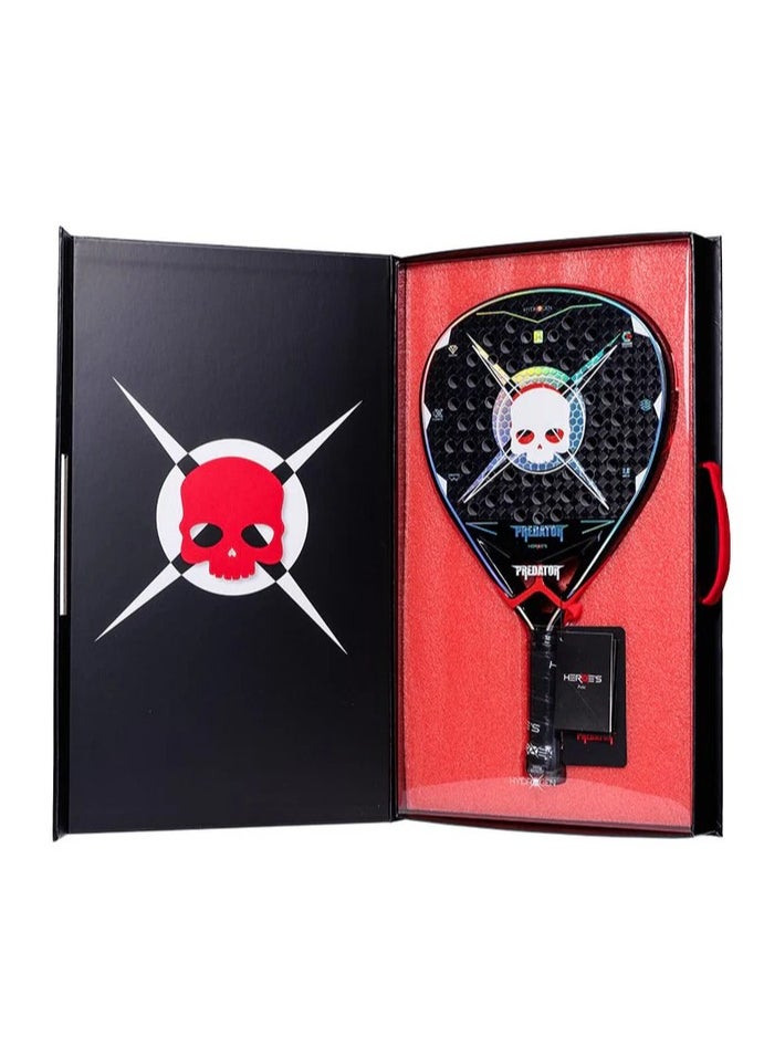 Heroes PREDATOR LTD HYDROGEN PADEL TENNIS RACKET (rossa)  - Image 4