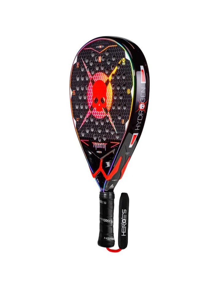 Heroes PREDATOR LTD HYDROGEN PADEL TENNIS RACKET (rossa)  - Image 2