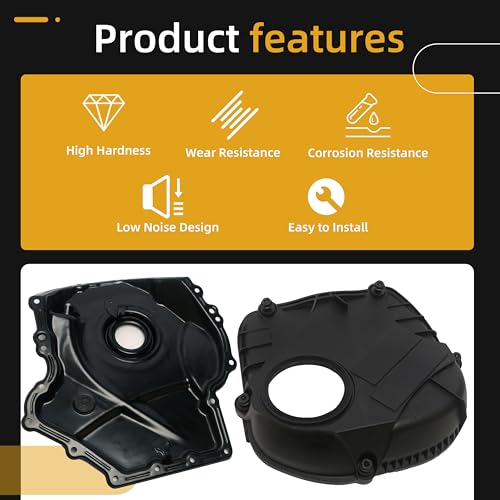 JAVOUKA Engine Timing Chain Cover with Gasket fit for VW Beetle/Jetta/Passat/Tiguan/Sharan/Scoricco/Golf/GTI/EOS/CC, fit for Audi A3/A4/A5/A6/TT/Allroad/Q3/Q5 1.8T 2.0T 2007-2017 06H103269C,06H109210A - Image 5