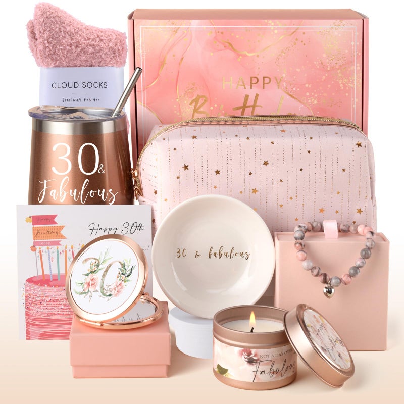 Anforsun 30th Birthday Gifts Women Gifts for 30th Birthday Woman 30th Birthday Gift Ideas 30 Year Old Birthday Gifts For Women Sister Wife Aunt Coworker Daughter - Image 2