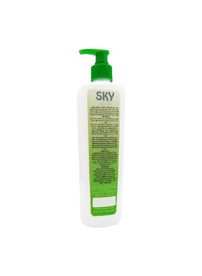 SKY Hair Clinic Shampoo With Hyaluronic & Niacinamide For Hair Fall 400ml - Image 3
