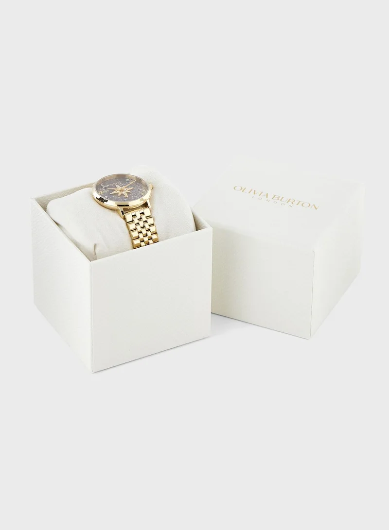 OLIVIA BURTON Ob Signature 
Celestial Nova Analog Watch