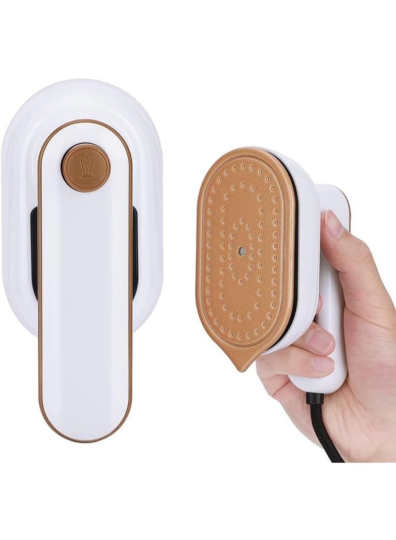 Gonice Steam Iron for Clothes - Travel Steamer for Clothes - Portable Handheld Steamer Iron Support Dry and Wet Ironing Fast Heat Up 180° Rotatable Small Mini Steam Iron for Home and Travel - Image 1