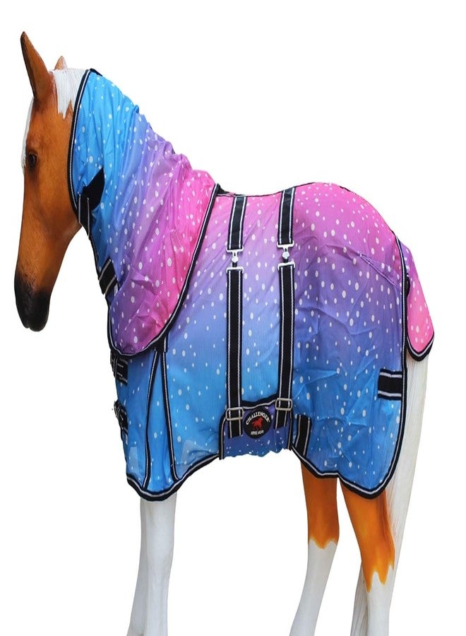 Challenger 50" Miniature Weanling Donkey Pony Horse Foal Summer Flysheet Galaxy 51832 - Image 1