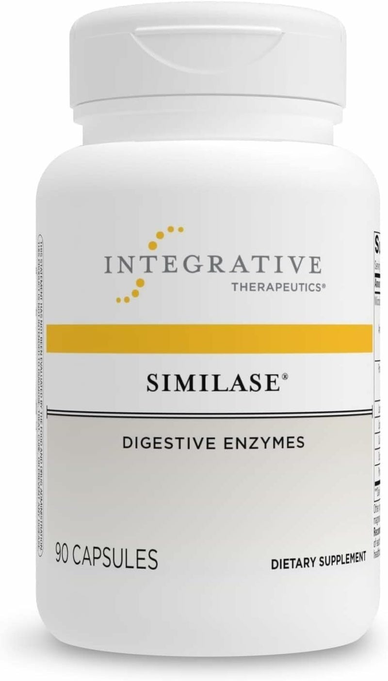 Integrative Therapeutics Similase Digestive Enzyme Supplement - Vegan & Dairy-Free - 90 Capsules - Image 1