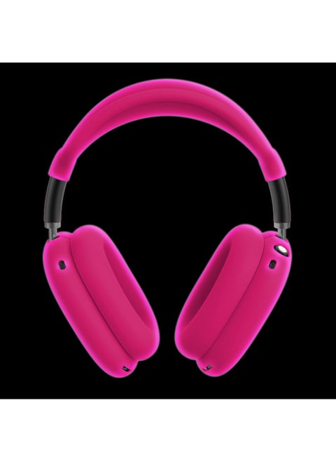 Product Suitable For Apple AirPods Max Headset Protective Case Silicone Head-mounted Protective Case Three-piece Set-Color:phosphor Earphone Set Opp Head Beam Earplug Set-Applicable Model:For Apple AIRPODS MAX Headband Case
