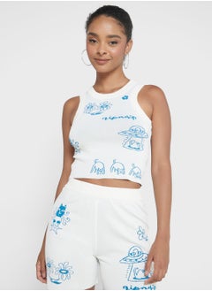 Blonded Knit Crop Top