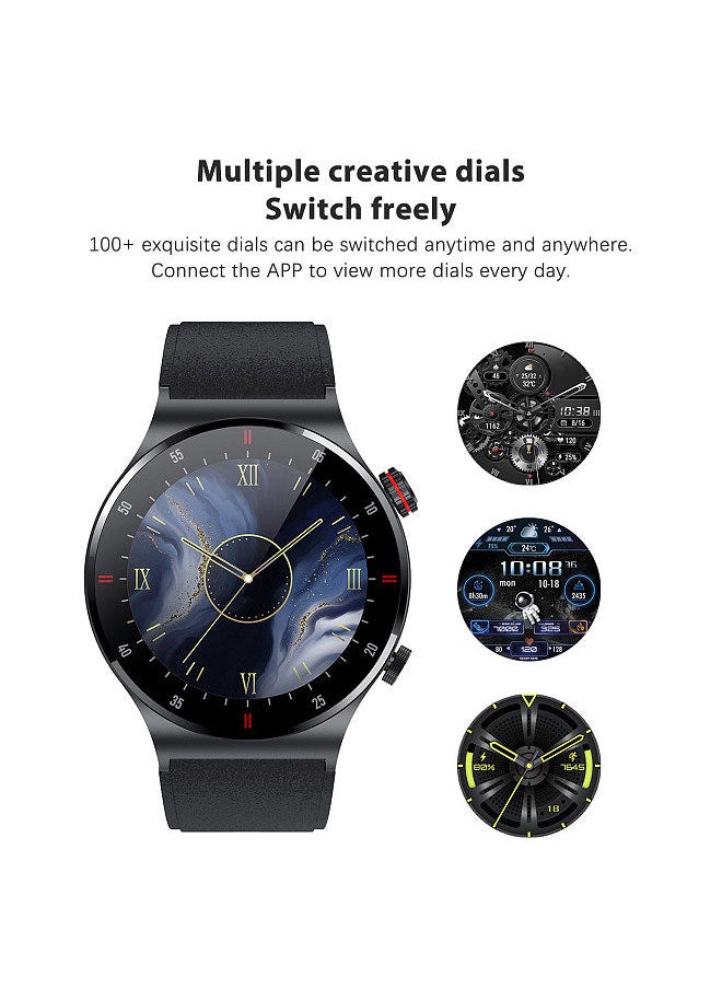 Generic - QW33 1.28 Inches Smartwatch IP67 Waterproof Sports Watch BT5.1 Intelligent Watch Fitness Tracker Multifunctional Watch Compatible with Android5.0/iOS10.0 - Image 1