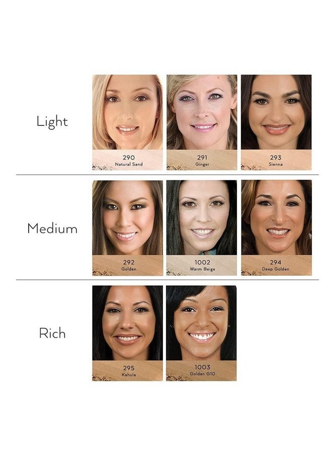 EMANI Vegan Cosmetics Flawless Matte Foundation, 294 Deep Golden, 0.42 Ounce - Image 5