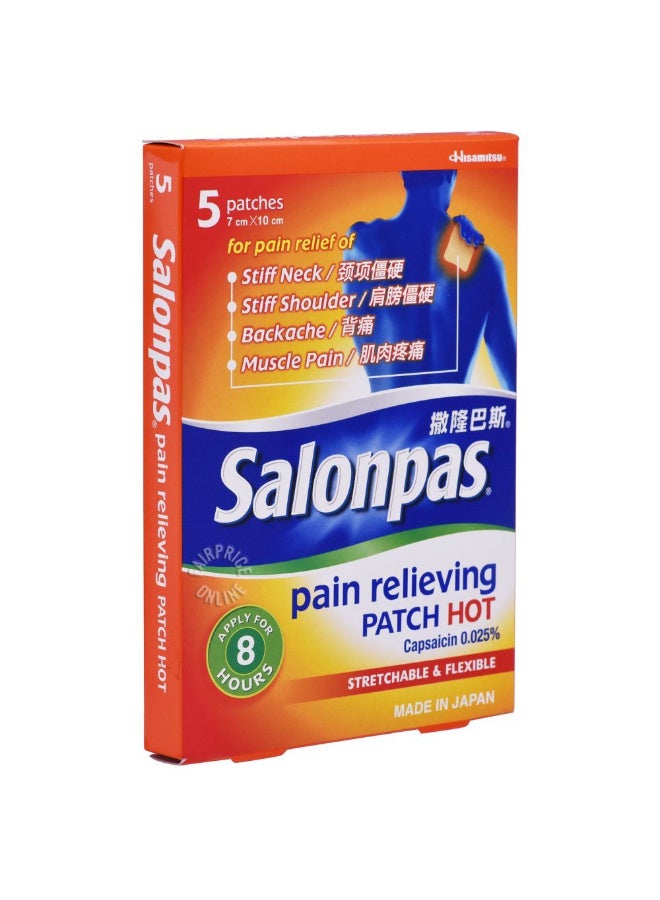 سالون باس لصقات مسكنة للالام 5 لصقات - Image 3