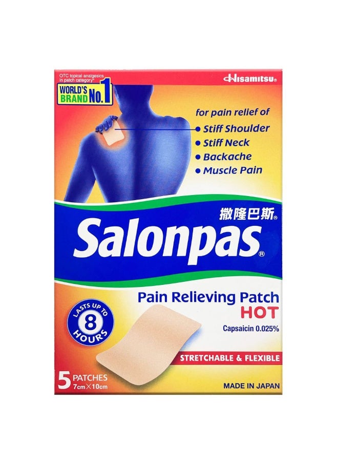 سالون باس لصقات مسكنة للالام 5 لصقات - Image 2