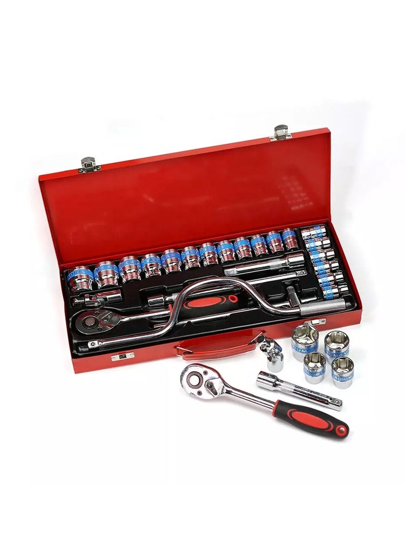 Generic - Dr. Socket Premium Quality 1/2  Tool Set for industry ,Workshop,  Mechanic. Chrome with Steel. - Image 1