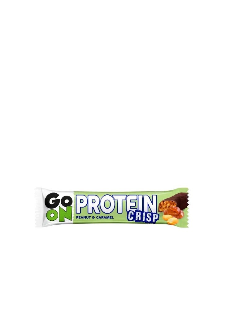 Sante Sante Go On Protein Bar 20% Crispy Caramel and Peanuts 50 grams 