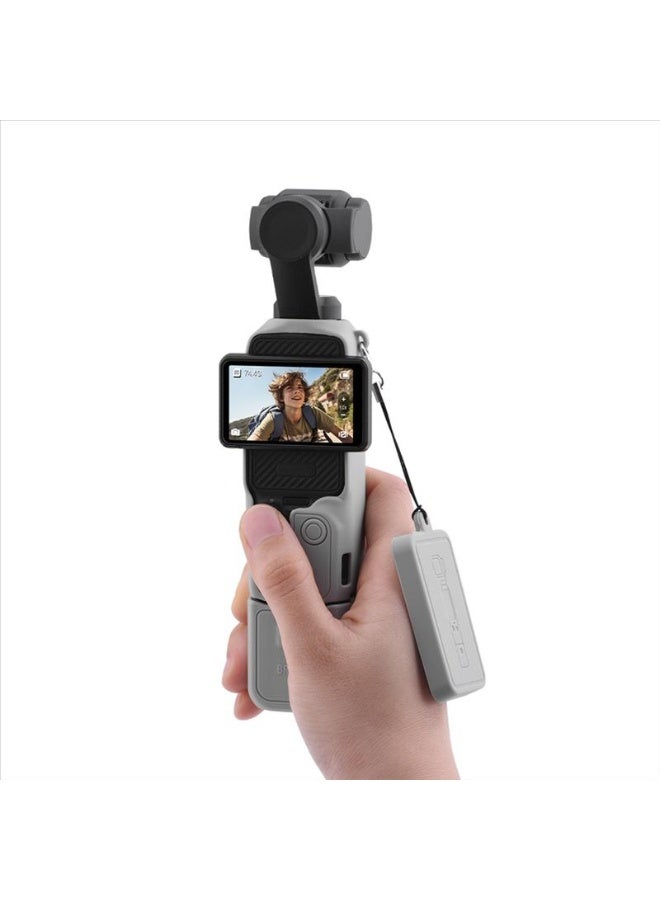 6-Piece Complete Protection Set for OSMO Pocket 3 Camera, Grey, Shockproof Flexible Silicone, Pocket 3 Protective Case - Image 5