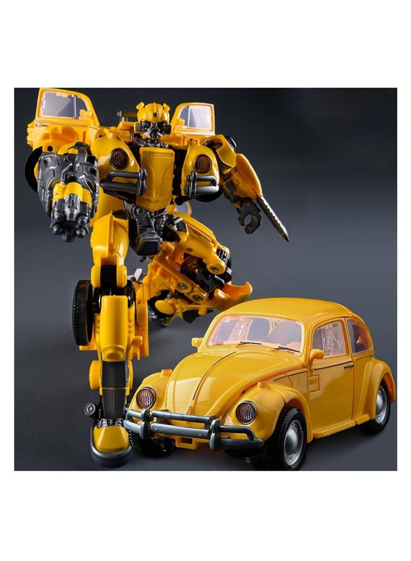 KASTWAVE Deformation Robot Toy, Deformed Car Robot Toys, Action Figure Deformation Car Model, Alloy Deformation Portable Robot Toys Gift for Girls Boys - Image 1