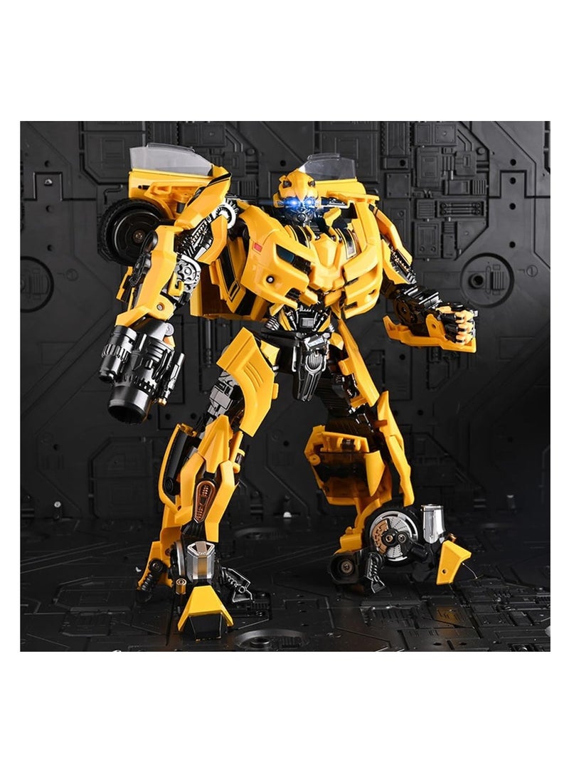 KASTWAVE Deformation Robot Toy, Deformed Car Robot Toys, Action Figure Deformation Car Model, Alloy Deformation Portable Robot Toys Gift for Girls Boys - Image 2