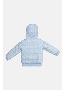 Limited Too Toddlers Girl Quilted Puffer Jacket, Light Blue  - Image 2