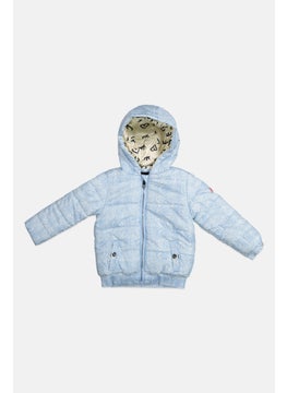 Limited Too Toddlers Girl Quilted Puffer Jacket, Light Blue  - Image 1