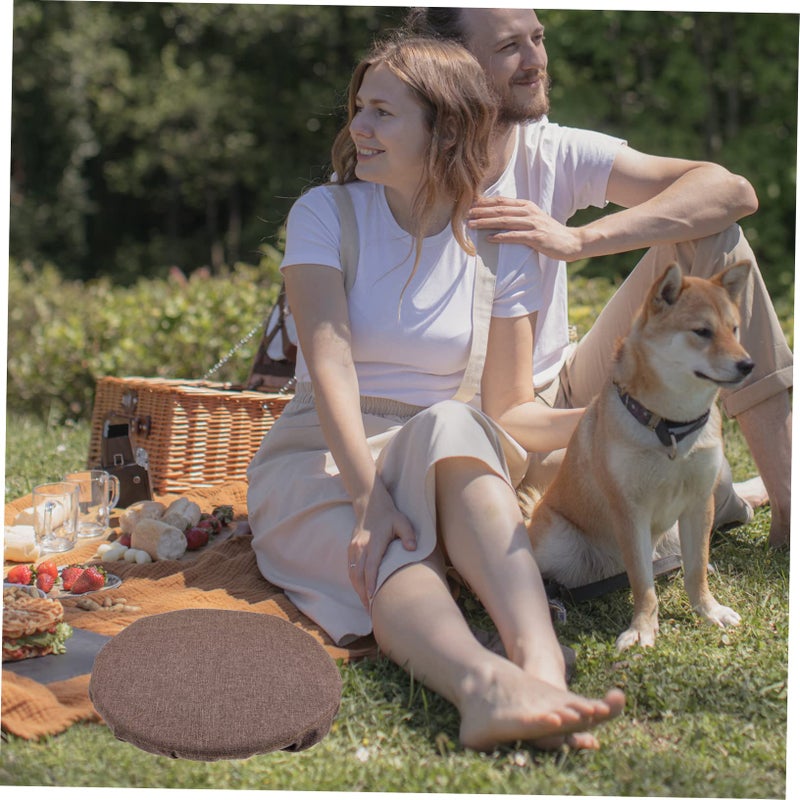 Portable Folding Camping Stool Cushion Seat Mat for Outdoor Picnics Fishing Easy Storage - Image 5