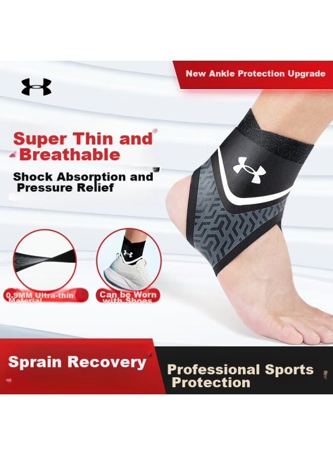 UNDER ARMOUR Under Armour Ankle Brace, Sprain Protection, Recovery Sleeve, Sports Basketball Anti-sprain, Post-injury Fixation, Ultra-thin Ankle Support  - Image 1